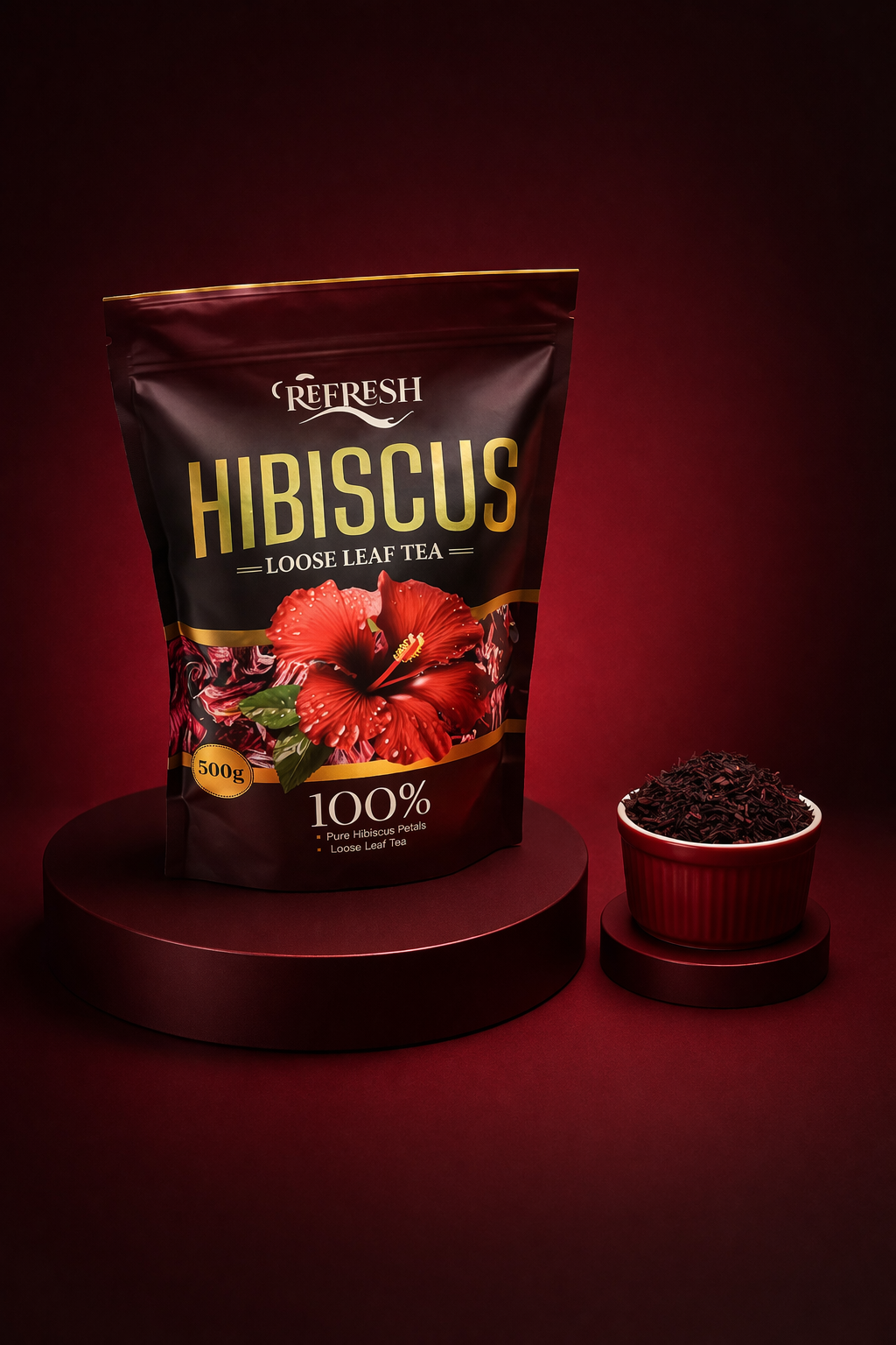 Refresh Hibiscus Loose Tea – Refresh Zobo