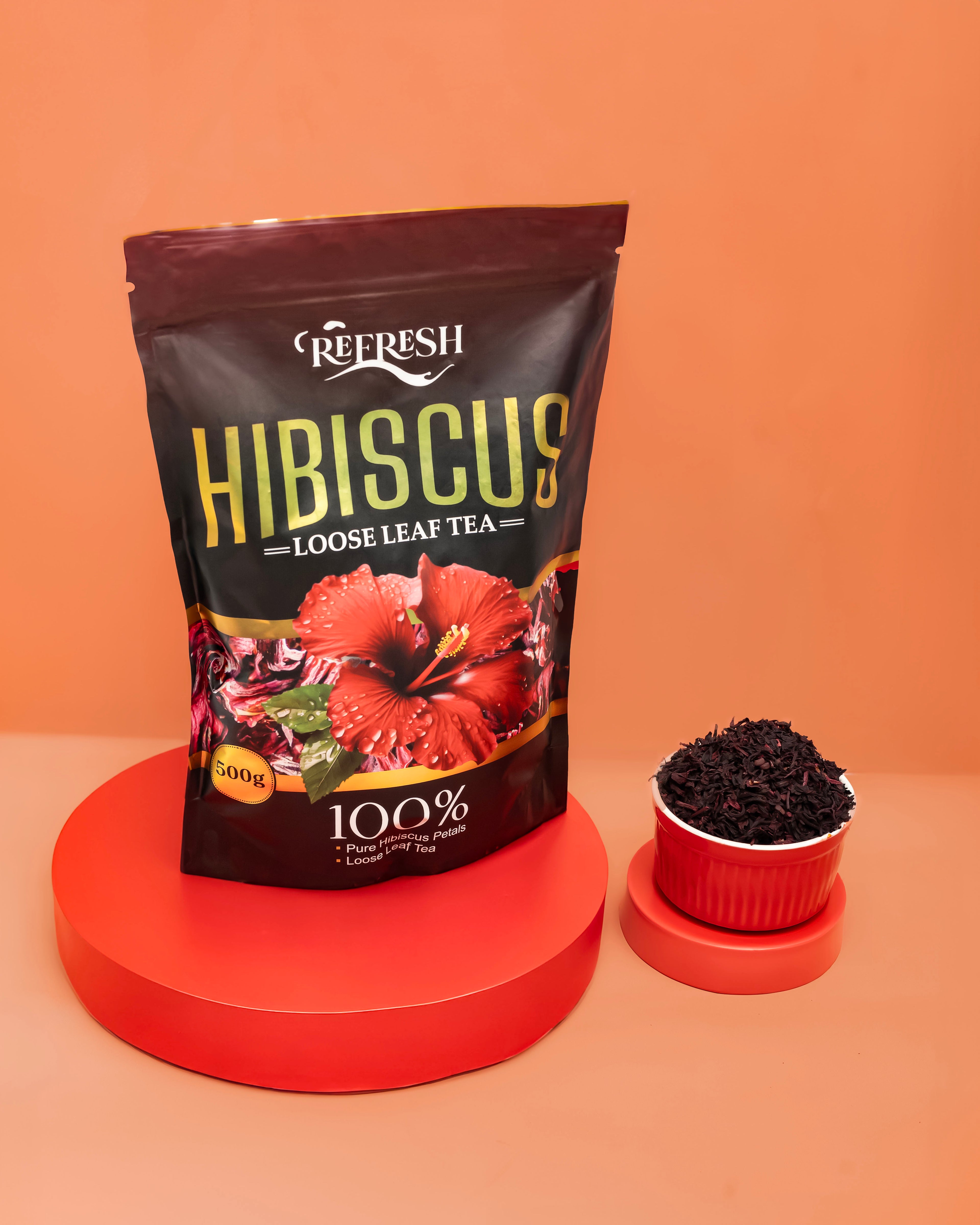 Refresh Zobo Hibiscus Loose Tea
