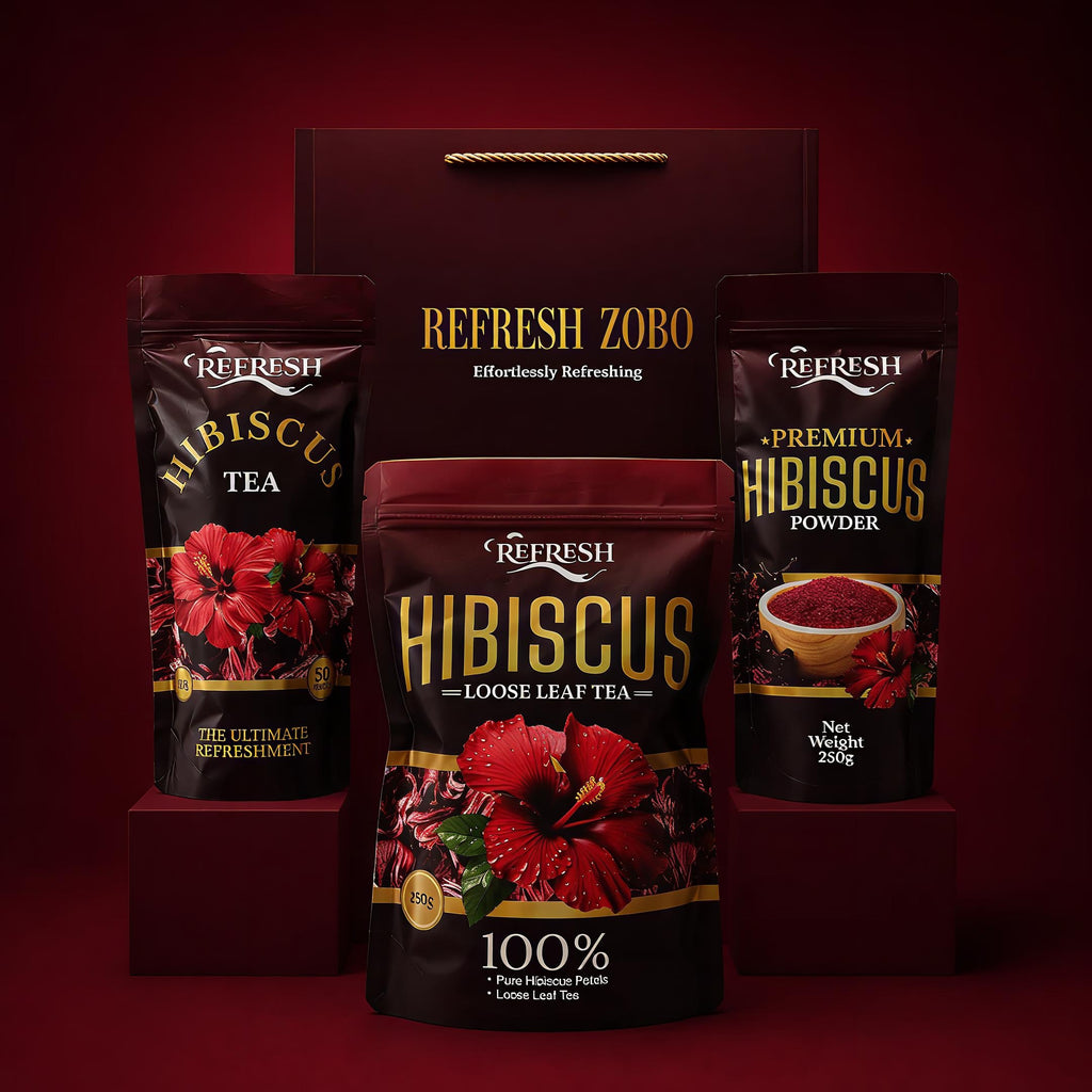 Refresh Zobo Signature Tea collection