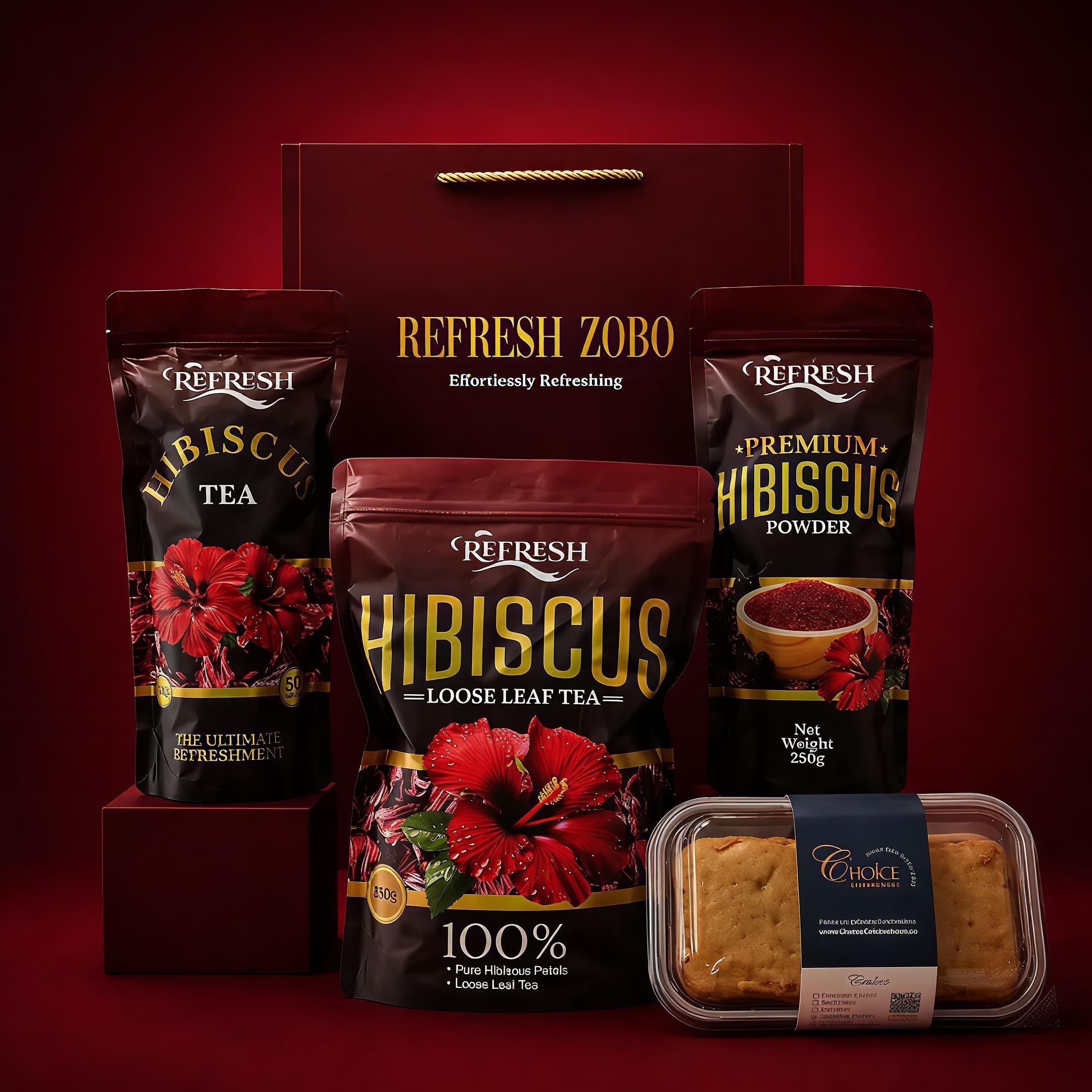 Refresh Zobo Signature Tea collection