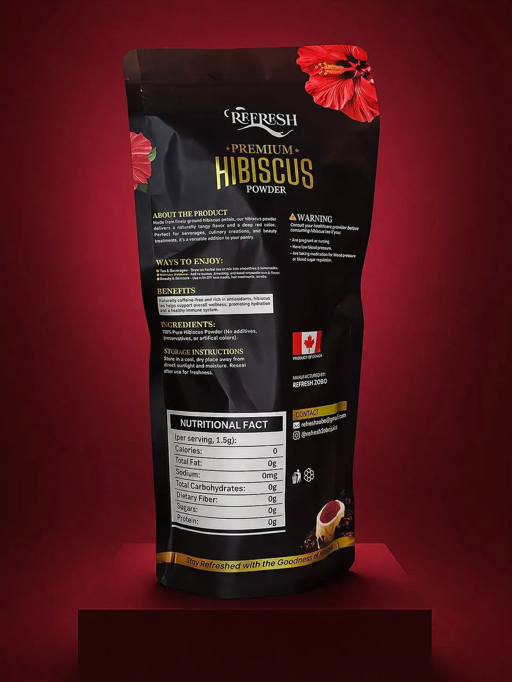 Refresh Hibiscus Powder